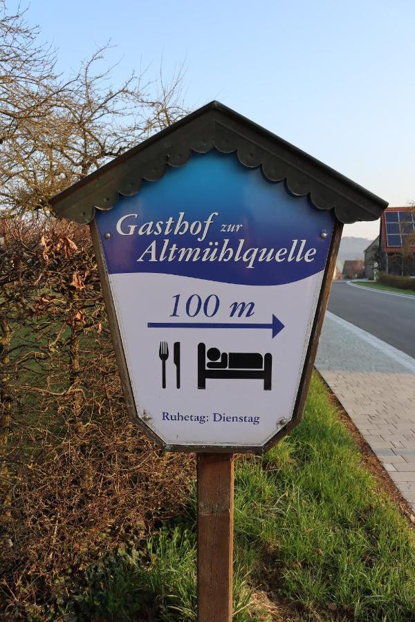 Zur Altmuehlquelle Windelsbach Exterior foto